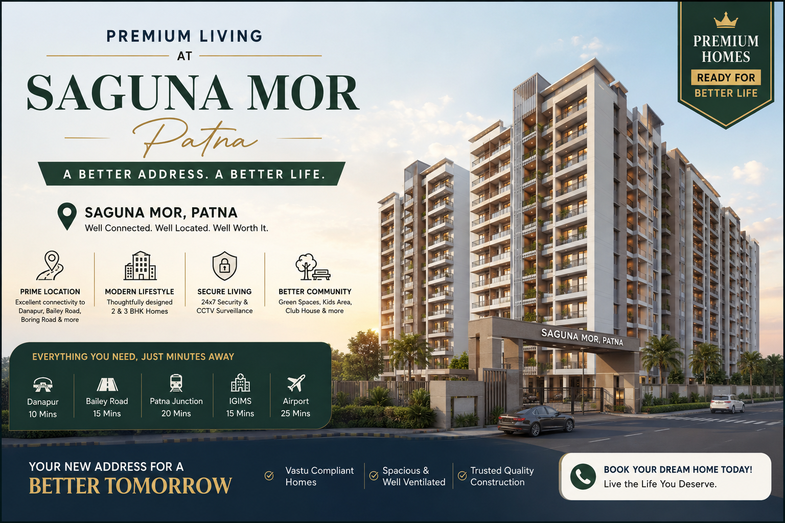Why Saguna-Danapur Is Becoming Patna's Most Preferred Residential Location